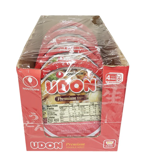 Nong Shim Saeng Saeng Udon 276g X5 / 농심 생생우동 276gX5