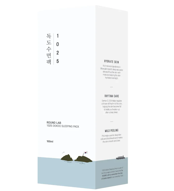 1025 Dokdo SLEEPING PACK_100ml , ROUND LAB 1025 독도 수면팩 100ml - Image 3