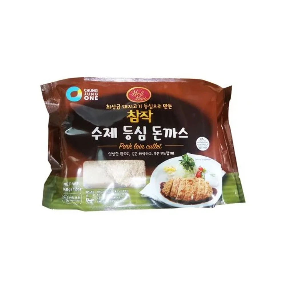 [Local onlyl] Chung Jung One Pork Loin Cutlet 12oz 청정원 참작 수제 등심 돈까스 340g - Image 2