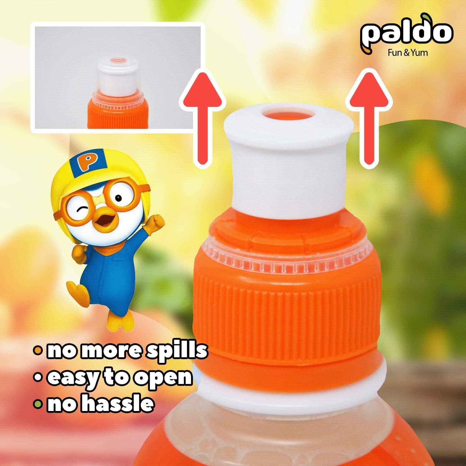 Paldo Pororo Drink Mango Flavor 7.95fl.oz, 팔도 뽀로로 드링크 망고맛 235ml - Image 4