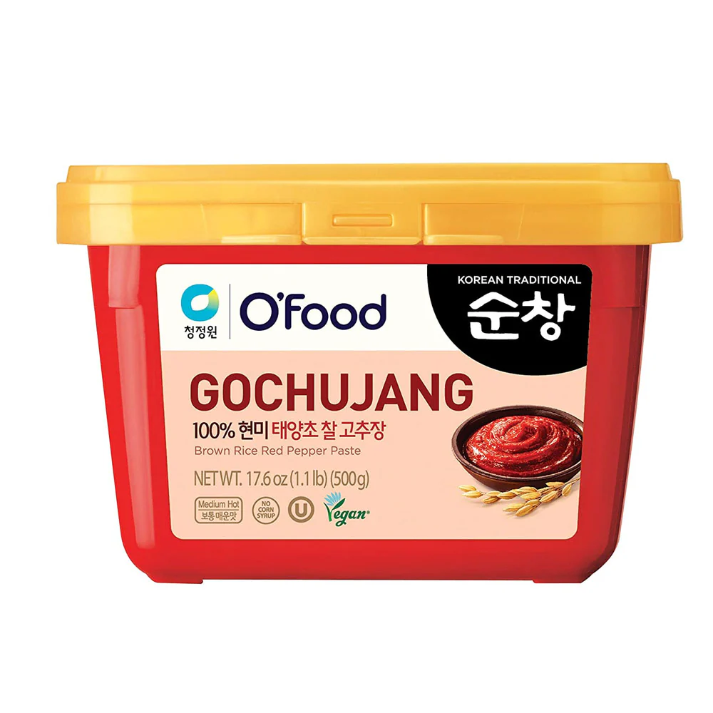 Chung Jung One Gochujang Red Pepper Paste 1.1Lb 청정원 순창 태양초 찰고추장 500g