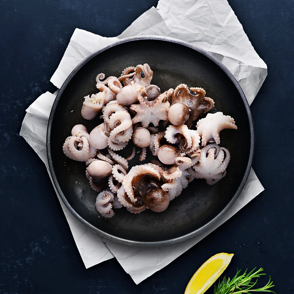 [LOCAL ONLY] Frozen Baby Octopus 2lb, 냉동 꽃주꾸미 907g - Image 3