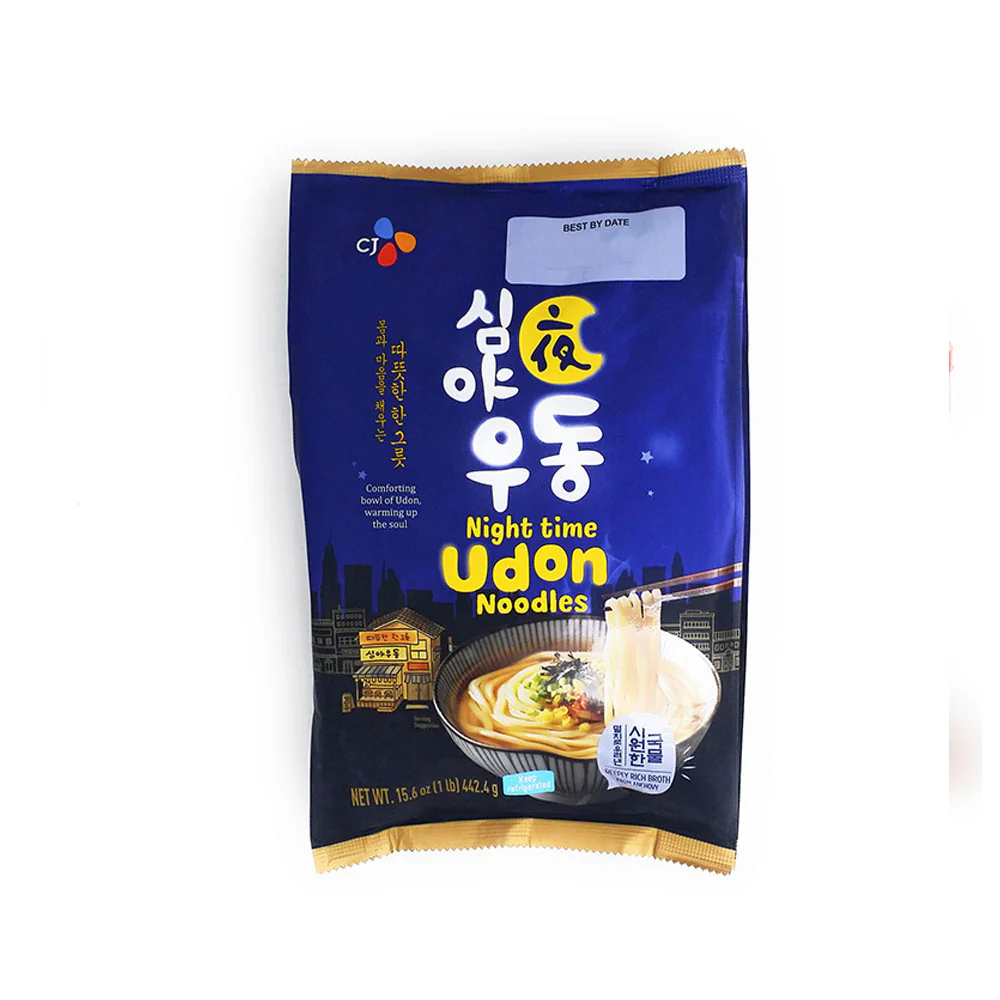 [Mega Fresh ] CJ Night Time Udon Noodles 7.8oz X 2 CJ 심야우동 442.4g