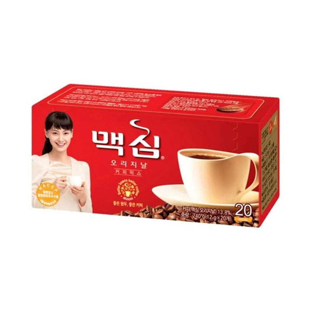 Maxim Original Coffee Mix 0.42oz X 20 맥심 오리지날 커피믹스 11.8gX20