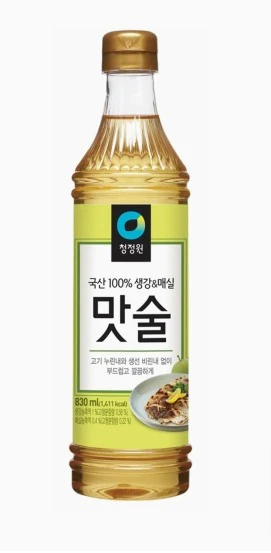 CHUNG JUNG ONE COOKING SAUCE 830ml, 청정원 생강&매실 맛술 830ml