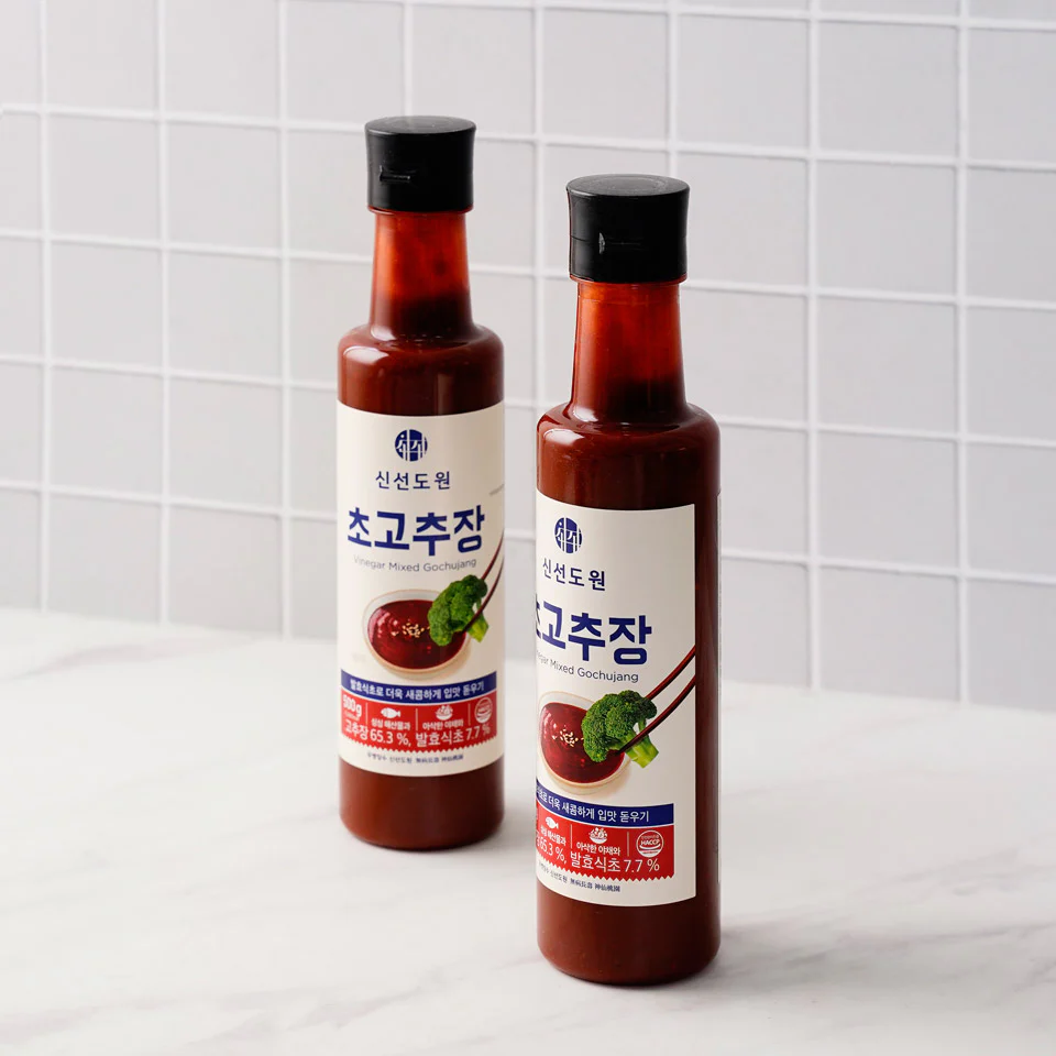 Shinsundowon Vinegar Mixed Gochujang 1.1lb, 신선도원 초고추장 500g - Image 4