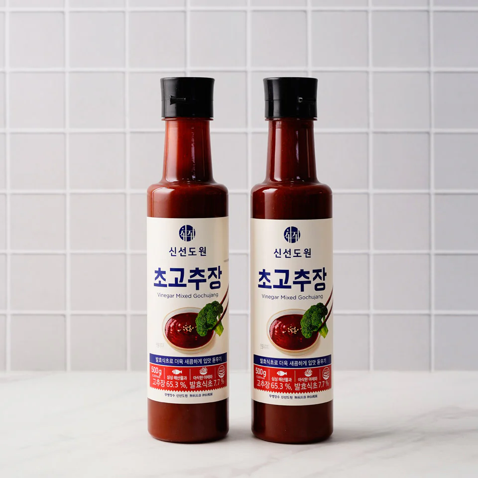 Shinsundowon Vinegar Mixed Gochujang 1.1lb, 신선도원 초고추장 500g - Image 6