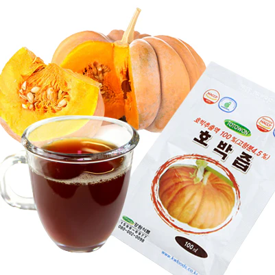 Totowon Pumpkin Drink 3.38oz x 30, 토토원 호박즙 100ml x 30 - Image 2