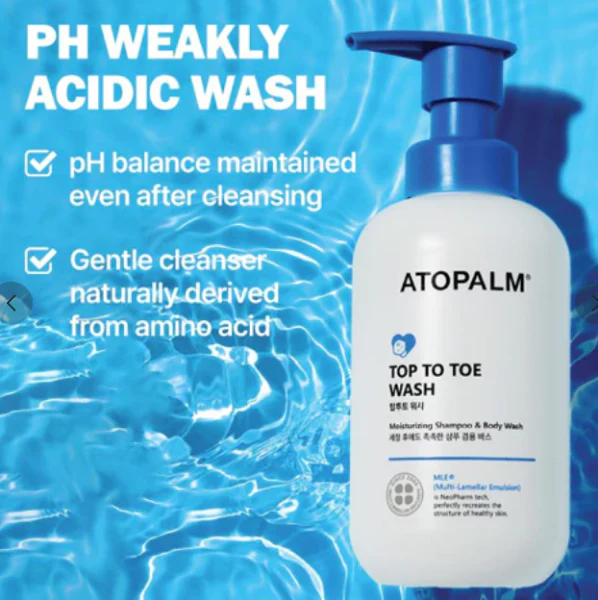 ATOPALM Top to Toe Wash 300ml , 아토팜_탑투토 샤워_300ml - Image 3