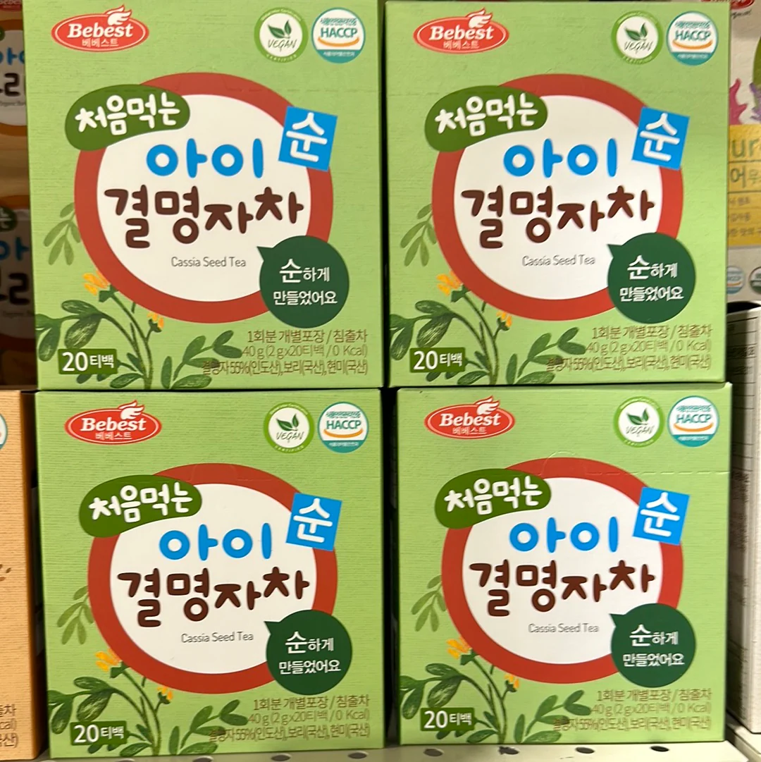 BEBEST CASSIA SEED TEA , 처음먹는 아이 순 결명자차 , 20TB