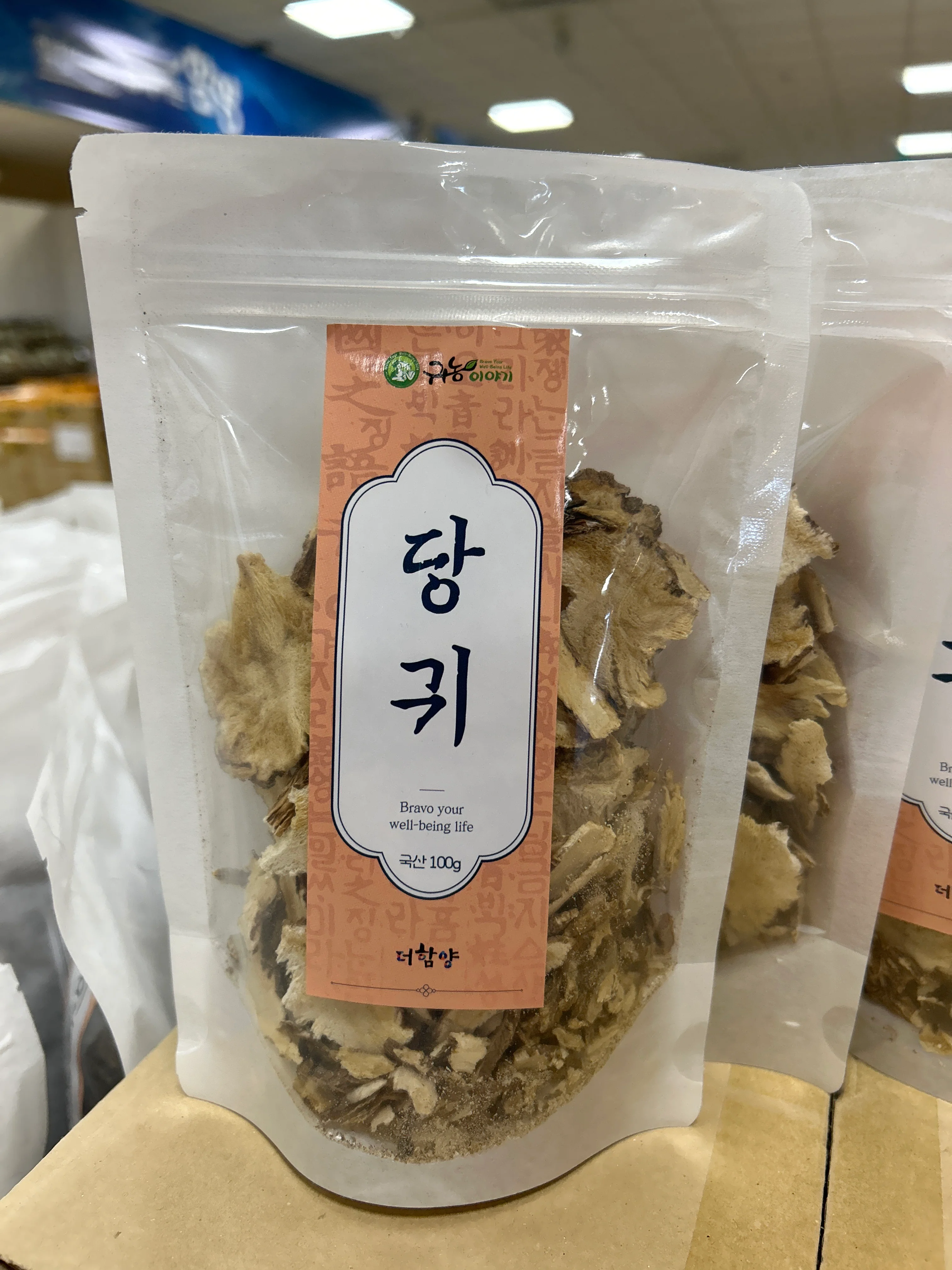 Giant Angelica Root , 정가네 당귀 , 100g