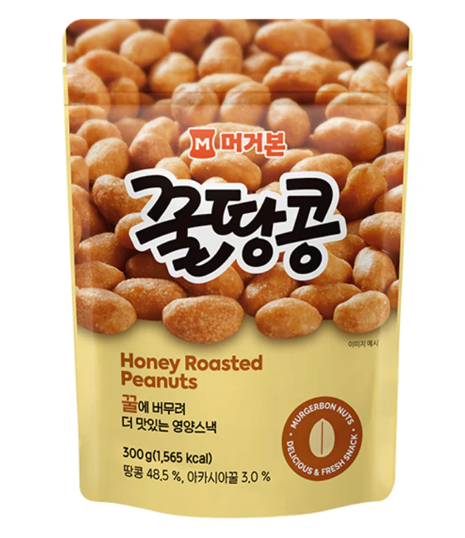 HONEY ROASTED PEANUTS , 머거본 꿀땅콩 300g