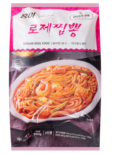 [Local Only] MT HONGYA  JJAMPPON NOODLE , MT 홍야 로제짬뽕 960g