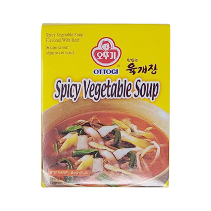 [Mega Fresh] OTTOGI INSTANT YUKGAEJANG 21X2 오뚜기 맛있는 육개장 21gX2