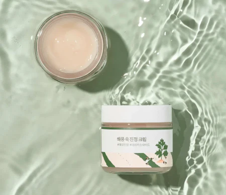 ROUNDLAB Mugwort Calming Cream , ROUND LAB 해풍 쑥 진정 크림 80ml - Image 2