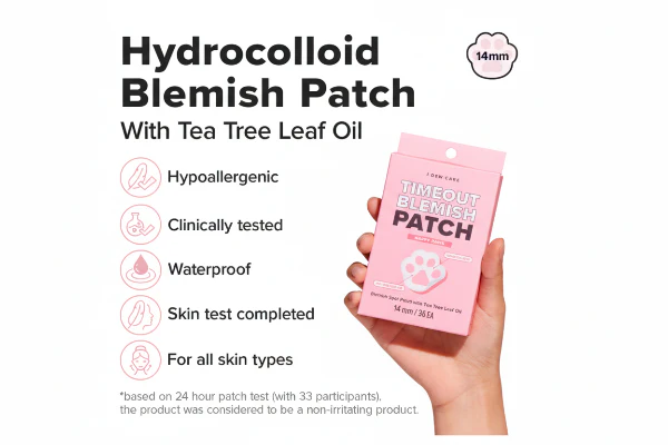 TIMEOUT BLEMISH PATCH HAPPY PAWS,타임아웃 블레미쉬 패치 해피 포즈 - Image 2