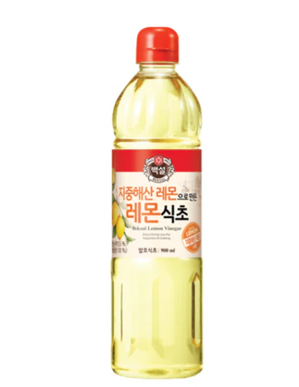 BEKSUL vinega lemon 900g , 백설 레몬식초  900g